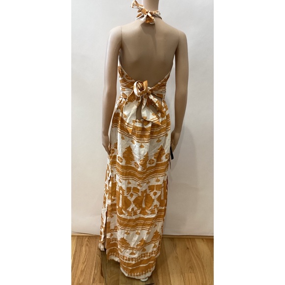 JOHANNA ORTIZ PRINTED LINEN MAXI DRESS - Picture 5 of 7